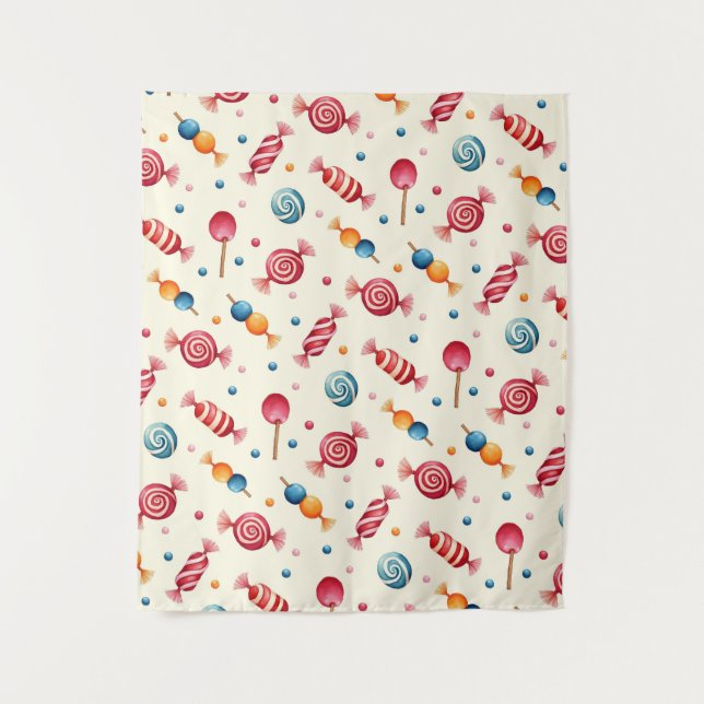 Candy Wonderland Tapestry (Front)