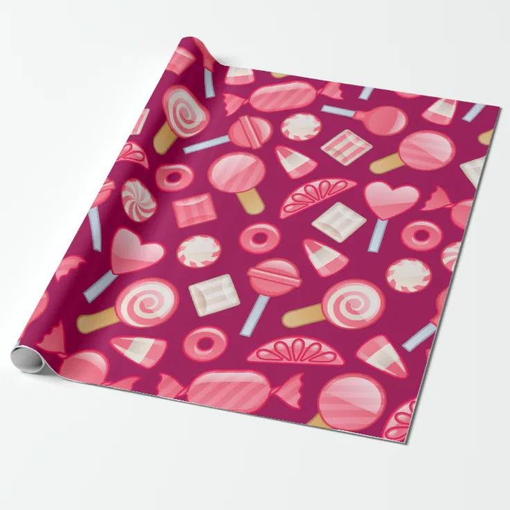 Candy! Wrapping Paper | Zazzle