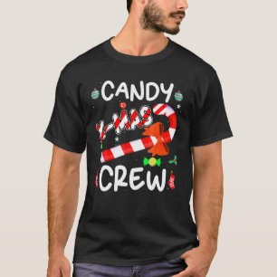 Candy X Mas Crew Funny Christmas Candy Love X mas T-Shirt
