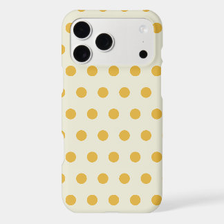 Candy Yellow Dots Pattern Phone Cover