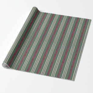 Candycane Palm, Hawaiian Style Christmas Wrapping Paper