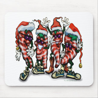 CandyCane Peppers Mouse Pad