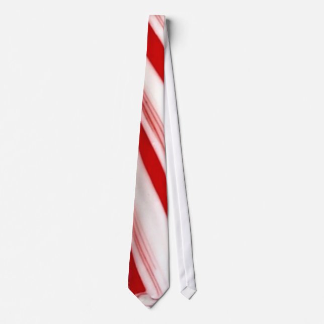 Candycane  Tie-up Neck Tie (Front)