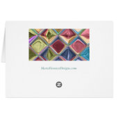 Candydrops Greeting Card Decorated Interior (Back Horizontal)