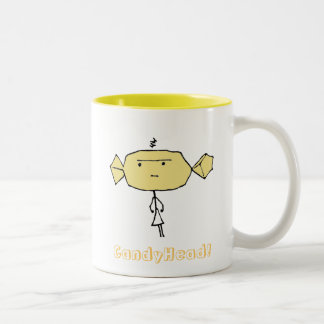 CandyHead grrr Mug Yellow