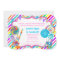 Candyland Candy Theme Birthday Invitation