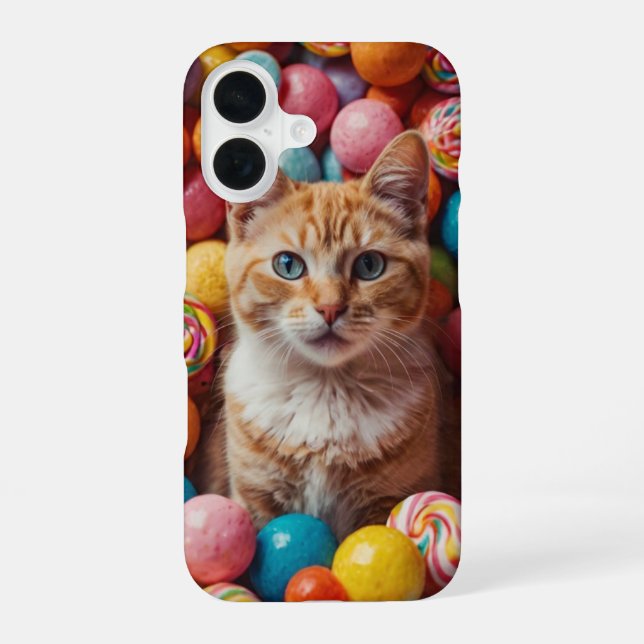 Candyland Cat Iphone Case (Back)