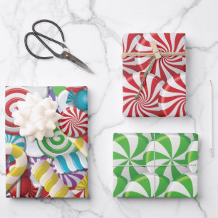 Candyland Combo 1 Wrapping Paper Sheets