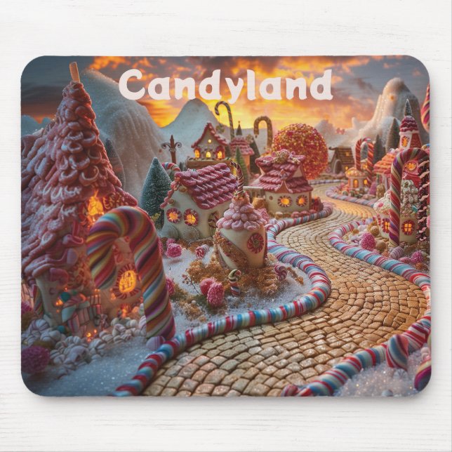 Candyland fantasy mouse pad (Front)