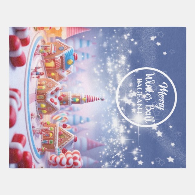 Candyland/Fantasy Town/Long/Outdoor Rug (Front)