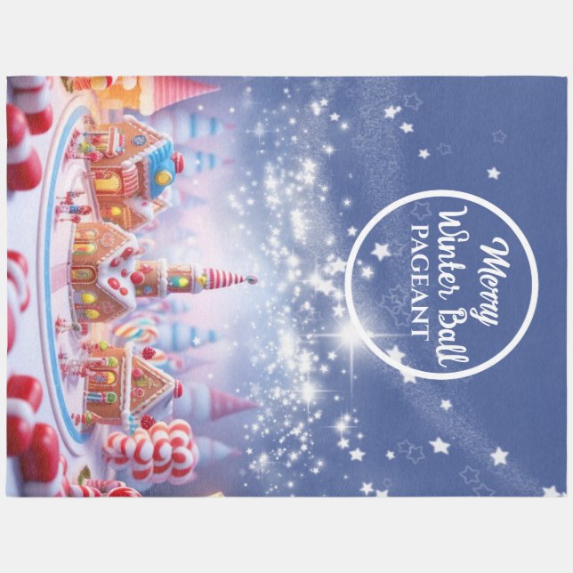 Candyland/Fantasy Town/Long/Outdoor Rug (Front)