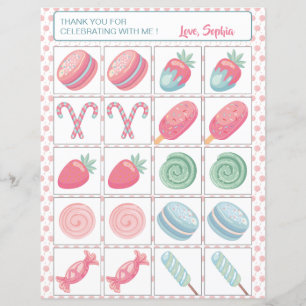 Candyland Party Memory Game