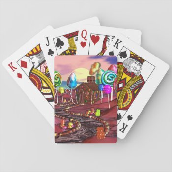 Candyland Playing Cards by BonniePhantasm at Zazzle