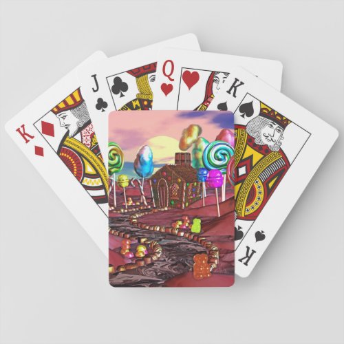 Candyland Poker Cards
