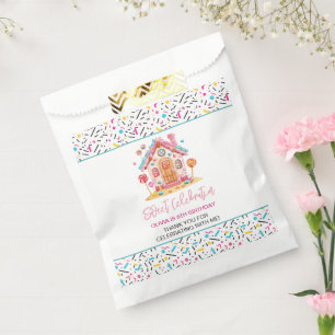 Candyland Sweet Celebration Kids Birthday Party Favor Bag