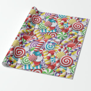 Candyland Wrapping Paper