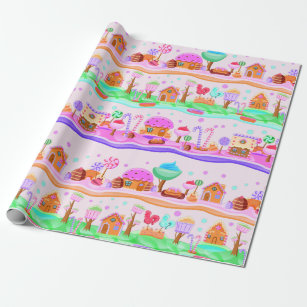 Candyland Wrapping Paper