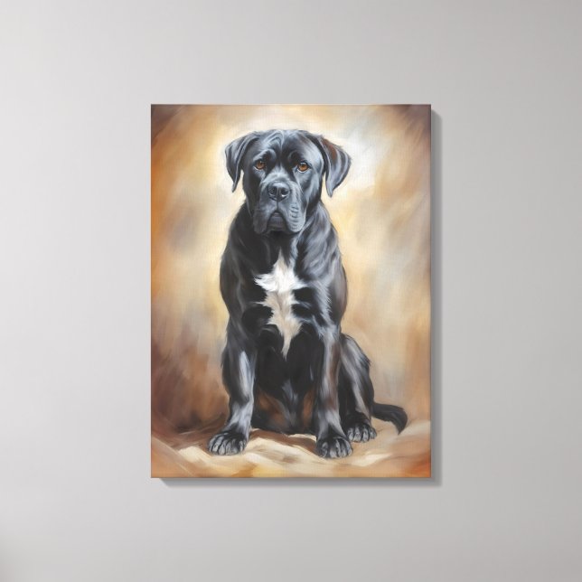 Cane Corso Canvas Print (Front)