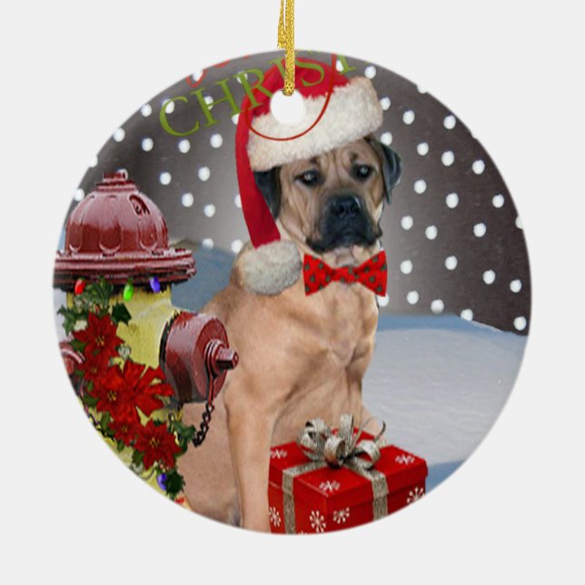 Cane Corso Christmas Ornaments (Back)
