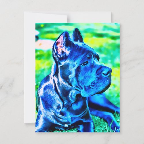 Cane Corso corsa puppy dog  Note Card