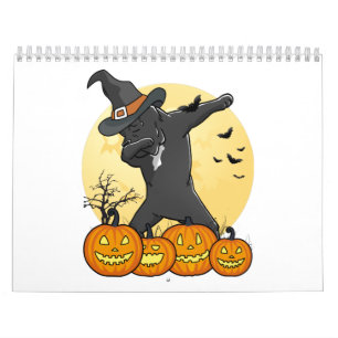 Cane Corso Dabbing Halloween Calendar