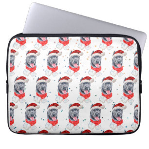 Cane Corso Dog Breed Christmas Stars Laptop Sleeve