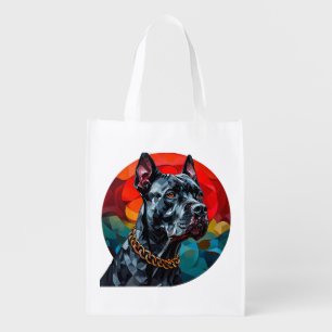 Cane Corso Dog Grocery Bag