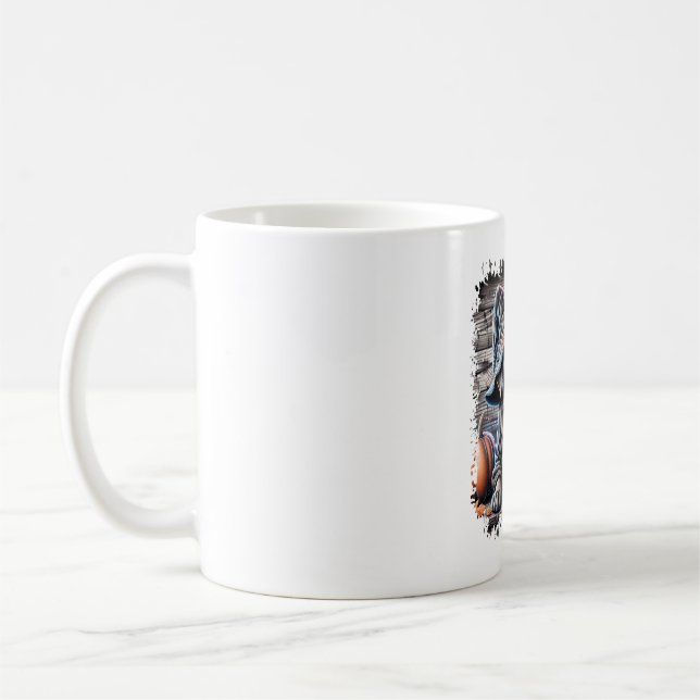 Cane Corso Dog Halloween Coffee Mug (Left)