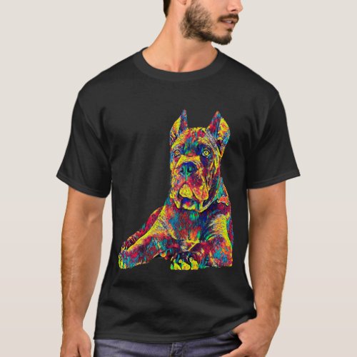 Cane Corso Dog Italian Mastiff Color Pet T_Shirt