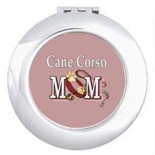 Cane Corso Dog MOM Compact Mirror