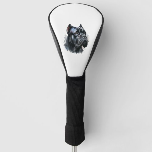 cane corso dog painting Classic T_Shirt Golf Head Cover