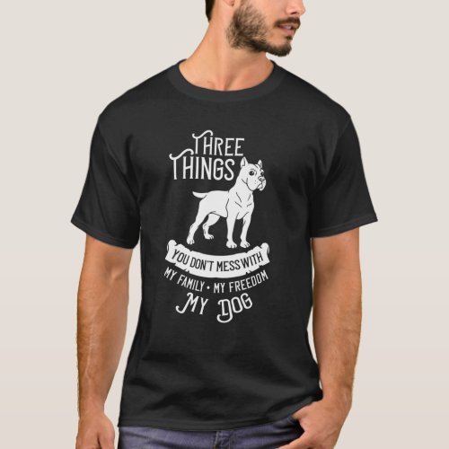 Cane Corso Dog Puppies Owner Lover T_Shirt