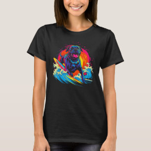Cane Corso Dog Surfer T-Shirt
