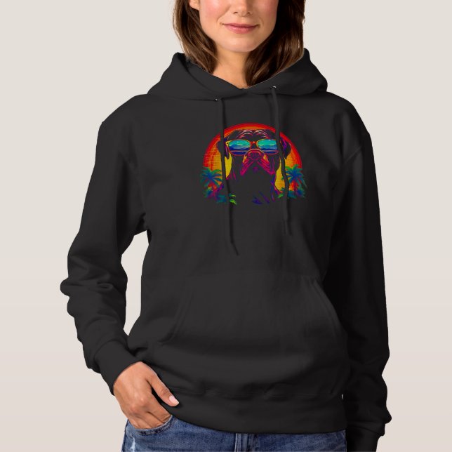 Cane Corso Dog Vacation Hoodie (Front)