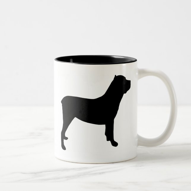 Cane Corso Gear Two-Tone Coffee Mug (Right)