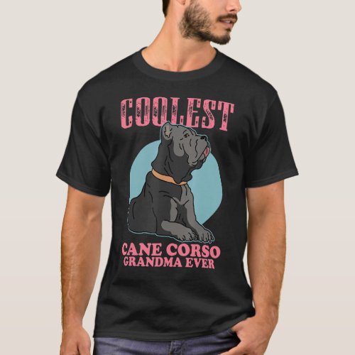Cane Corso Grandma Dog Owner Cane Corso 1 T_Shirt