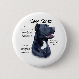 Cane Corso History Button