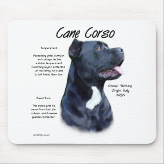 Cane Corso History  Mouse Pad
