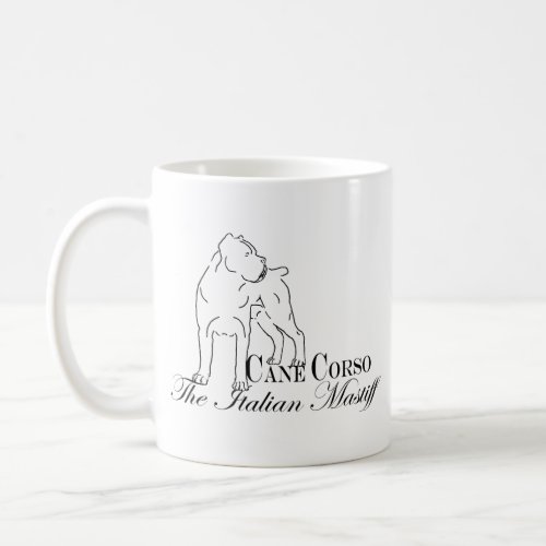 Cane Corso Italian Mastiff Coffee Mug