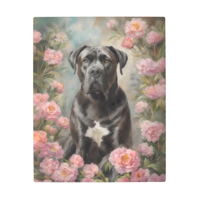 Cane Corso Italian Mastiff Metal Print (Front)