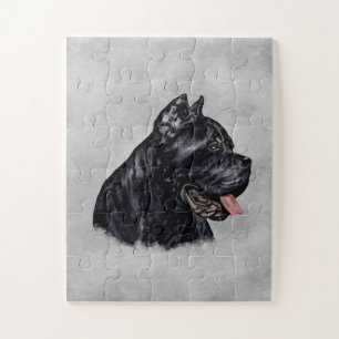Cane Corso - Italian Mastiff Portrait Jigsaw Puzzle