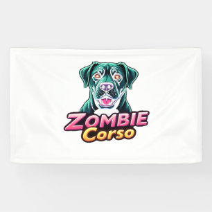 Cane Corso Italian Mastiff Zombie Dog Halloween Es Banner