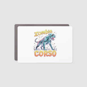 Cane Corso Italian Mastiff Zombie Dog Halloween Es Car Magnet