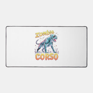 Cane Corso Italian Mastiff Zombie Dog Halloween Es Desk Mat