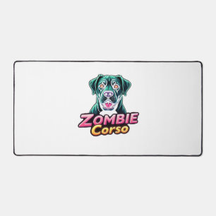 Cane Corso Italian Mastiff Zombie Dog Halloween Es Desk Mat