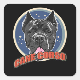 Cane Corso Italiano Dog Cane Corsos Square Sticker