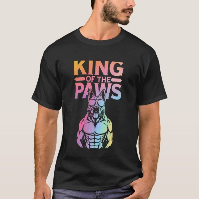 Cane Corso King of The Paws T-Shirt (Front)