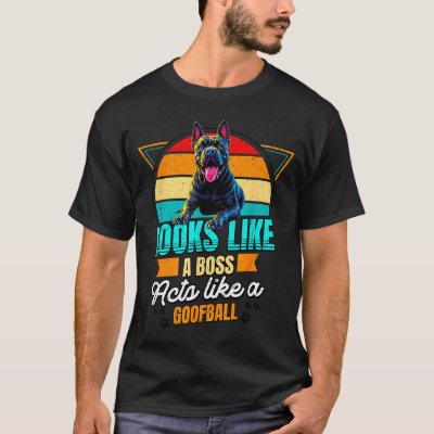 Cane Corso Lover Funny Cane Corso Retro  T-Shirt