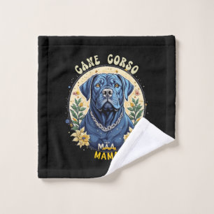 Cane Corso Mama Wash Cloth