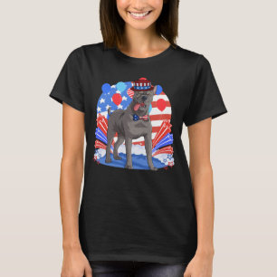 Cane Corso Merica 4th of July American Flag Patrio T-Shirt